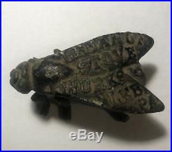 Antique Lebanon Stove Works Cast Iron Fly Paper Weight Lebanon, Pa