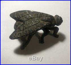 Antique Lebanon Stove Works Cast Iron Fly Paper Weight Lebanon, Pa