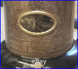 Antique MONTGOMERY WARD, S Oil Kerosene Portable Heater serial D81