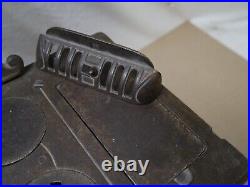 Antique Marvel Range Cast Iron Stove- Salesman Sample Doll Toy Big 16 in. Wide