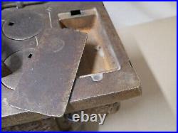 Antique Marvel Range Cast Iron Stove- Salesman Sample Doll Toy Big 16 in. Wide