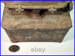 Antique No 1 Summer Girl Cast Iron Heater Stove Taylor & Boggis Co. Cleveland
