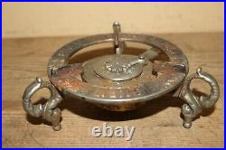 Antique Ornate Victorian 1800's Cast Iron Queen Spirit Stove Coffee Tea Pot
