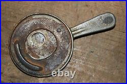 Antique Ornate Victorian 1800's Cast Iron Queen Spirit Stove Coffee Tea Pot