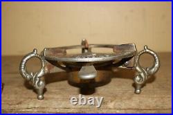Antique Ornate Victorian 1800's Cast Iron Queen Spirit Stove Coffee Tea Pot