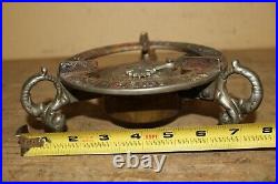 Antique Ornate Victorian 1800's Cast Iron Queen Spirit Stove Coffee Tea Pot