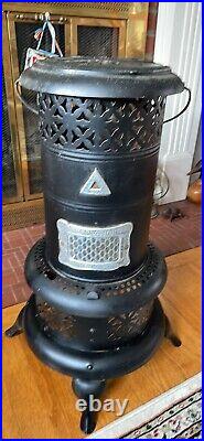 Antique PERFECTION KEROSENE ROOM HEATER STOVE #530 OIL SMOKELESS Needs Burner