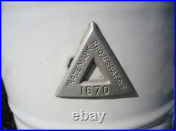 Antique Perfection #1670 Smokeless Kerosene Oil Heater White Enamel RARE MODEL