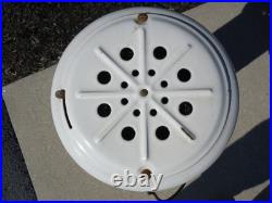 Antique Perfection #1670 Smokeless Kerosene Oil Heater White Enamel RARE MODEL