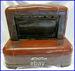 Antique Perfection Stove Company Fireplace Insert Porcelain Heater