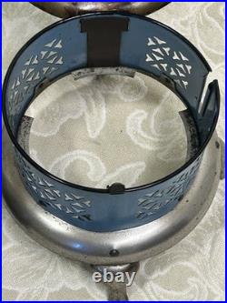 Antique Perfection Vintage Kerosene Oil Heater Stove- Blue Enamel