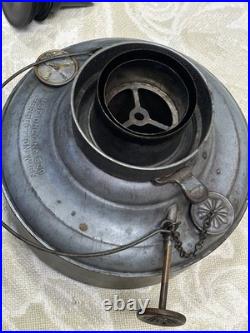 Antique Perfection Vintage Kerosene Oil Heater Stove- Blue Enamel