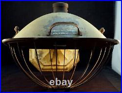 Antique Portable Radiant Heater L&H Electronics Model 402 Copper Reflector