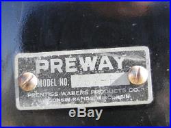 Antique Preway Cabin Stove 1920's Prentiss-Wabers Product Co. Lantern