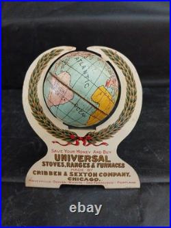 Antique Rare Advertising Bank for Universal Stoves, Ranges and Furnaces
