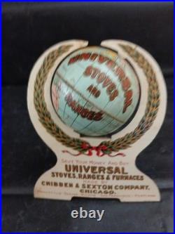 Antique Rare Advertising Bank for Universal Stoves, Ranges and Furnaces