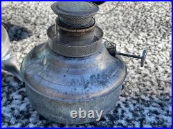 Antique Robin Egg Blue Enamel 260C Perfection Oil Kero Parlor Cabin Heater Stove