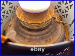 Antique Robin Egg Blue Enamel 260C Perfection Oil Kero Parlor Cabin Heater Stove