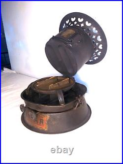 Antique Star Two Burner Sad Iron Heater Oil Stove Clean As Seen in Photos