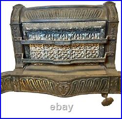 Antique Superior Manufacturing Co Radiant Fire Gas Fireplace Heater 28 Wide