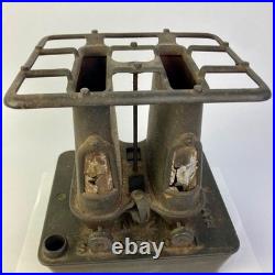 Antique Taylor & Boggis No. 2 Summer Girl Cast Iron Stove Patent 1893 Vintage