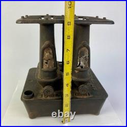 Antique Taylor & Boggis No. 2 Summer Girl Cast Iron Stove Patent 1893 Vintage