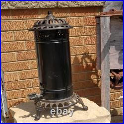 Antique The S. & T. DIV Cast Iron Kerosine Space Heater Cook Stove 1907