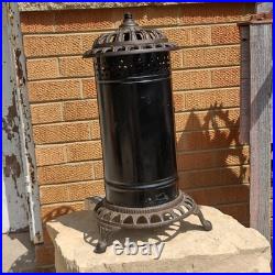 Antique The S. & T. DIV Cast Iron Kerosine Space Heater Cook Stove 1907
