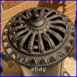 Antique The S. & T. DIV Cast Iron Kerosine Space Heater Cook Stove 1907