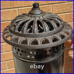 Antique The S. & T. DIV Cast Iron Kerosine Space Heater Cook Stove 1907