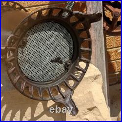 Antique The S. & T. DIV Cast Iron Kerosine Space Heater Cook Stove 1907