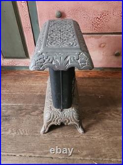 Antique The Union Stove Works Jewel No. 4 Grand Cast Iron Gas Parlor Stove