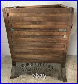 Antique U. S. Cook Stove Drier E. B Fahrney Waynesboro PA Food Dehydrator Racks