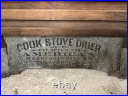 Antique U. S. Cook Stove Drier E. B Fahrney Waynesboro PA Food Dehydrator Racks
