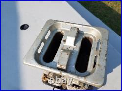 Antique Union Kerosene Sad Iron Double Burner Heater Stove Gardner Massachusetts