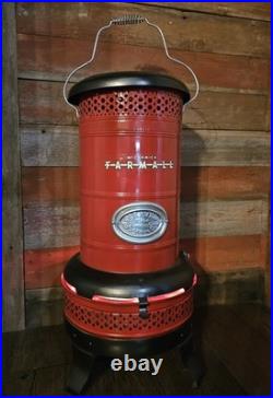 Antique VTG Marvel H2464 Belmont Stove Co Heater Cabin Stove McCormic Farmall