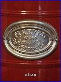 Antique VTG Marvel H2464 Belmont Stove Co Heater Cabin Stove McCormic Farmall