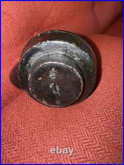 Antique Vintage Cast Iron Toy Stove Mini Sample Tea Kettle Insert Range Top