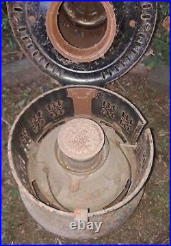 Antique Vintage PERFECTION 730 Oil Kerosene Cabin Heater Stove Body Part