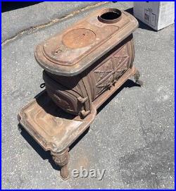 Antique Wedgewood Cast Iron Wood Burning Stove James Graham Mfg. Co, Cal