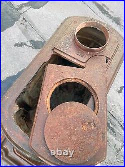 Antique Wedgewood Cast Iron Wood Burning Stove James Graham Mfg. Co, Cal