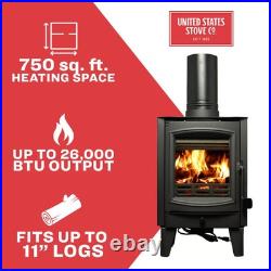 Ashley 750 Sq. Ft. Wood Stove Tiny Home EPA certifed