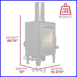 Ashley 750 Sq. Ft. Wood Stove Tiny Home EPA certifed