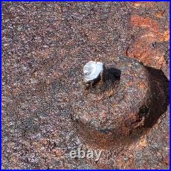 BLUE RESOLUTE ACCLAIM VERMONT CASTING WOODSTOVE (Back Flue Plate)