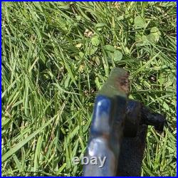 BLUE RESOLUTE ACCLAIM VERMONT CASTING WOODSTOVE (Back Flue Plate)