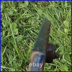 BLUE RESOLUTE ACCLAIM VERMONT CASTING WOODSTOVE (Back Flue Plate)