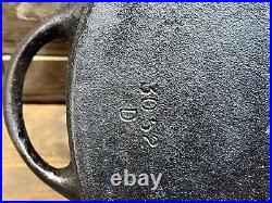 BSR Birmingham Stove Range 3052C Cast Iron Oval Shallow Fish Fryer Pan