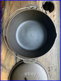 BSR Birmingham Stove & Range Century Series #7 Cast Iron Dutch Oven, Restored BSR Birmingham Stove & Range Century Series #7 Cast Iron Dutch Oven, Restored