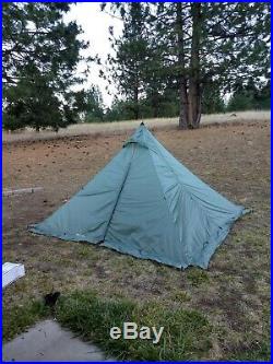 BearPaw Wilderness Designs Luna 6 Silnylon Hot Tent Tipi 10x10 Stove Jack