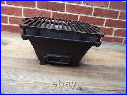 Birmingham Stove Range / BSR Cast Iron Mini Sportee Grill/ Hibachi, Restored